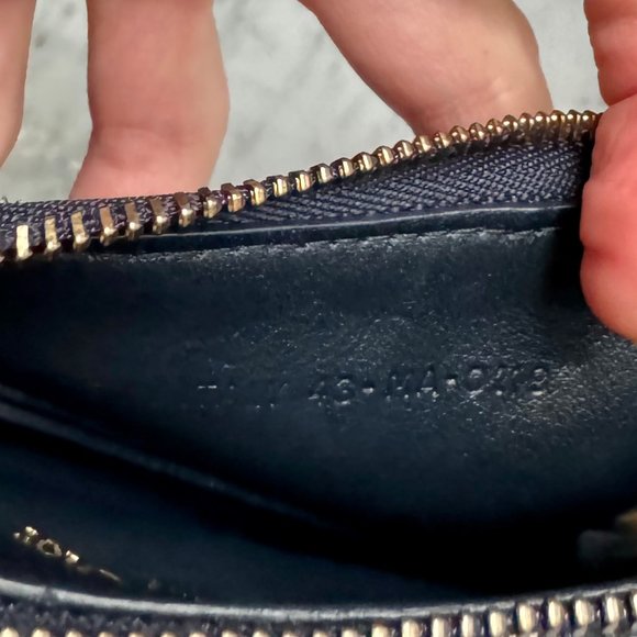 Dior Blue Dior Oblique Saddle Coin Purse - Picture 6 of 11